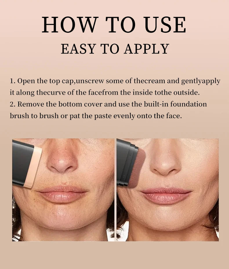 Dual Matte Concealer Foundation Stick