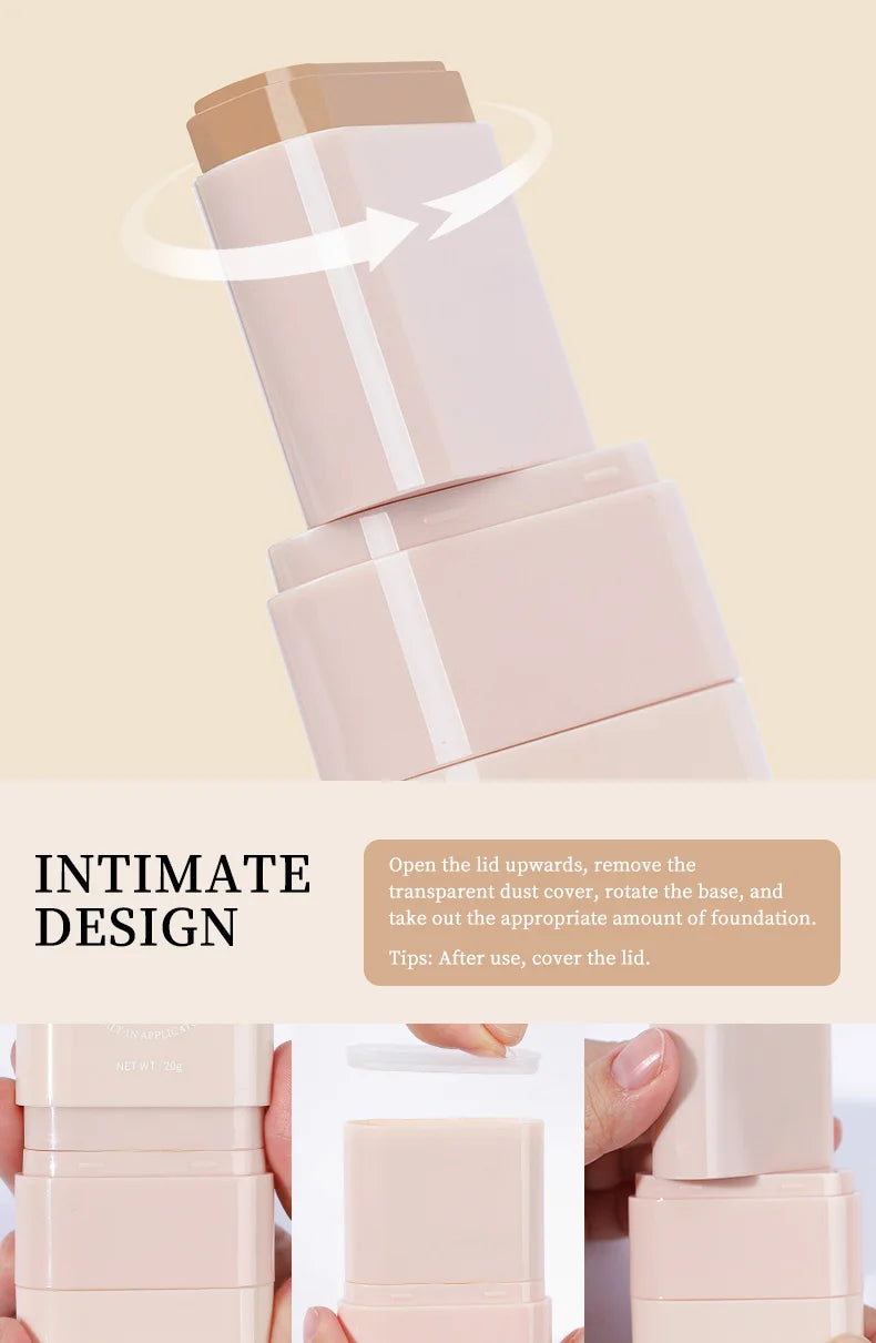 Dual Matte Concealer Foundation Stick
