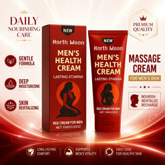 North Moon Men Intimate Care Cream Massage Cream Gentle Moisturizing Nourishing Body Skin Comfort External Use Daily Care 100g