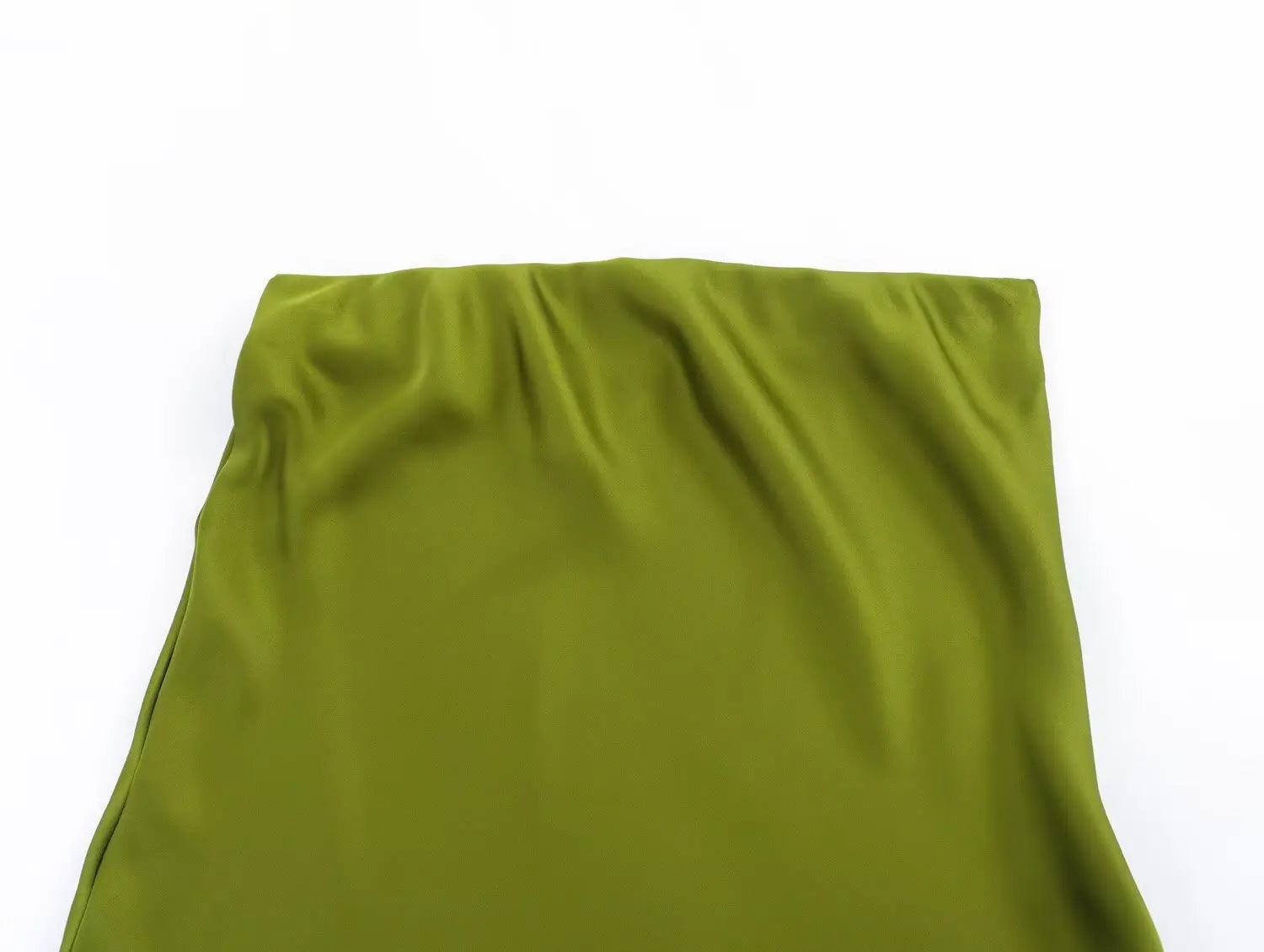 HH Skirts For Women 2024 Summer Solid Satin Sheath Long Skirt Female Show Curve Beach Outfits For Woman Mermaid Skirts