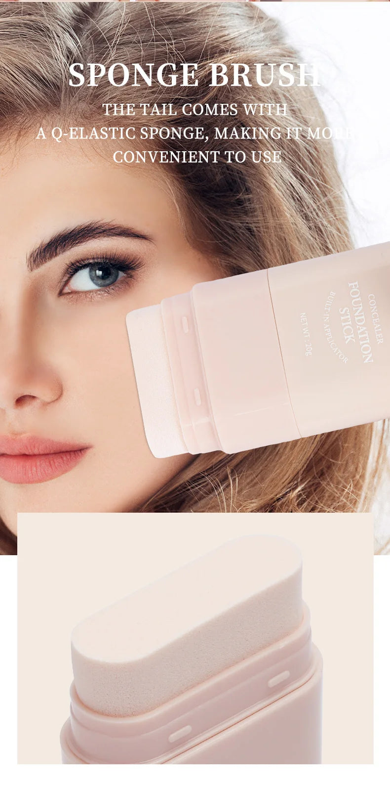 Dual Matte Concealer Foundation Stick