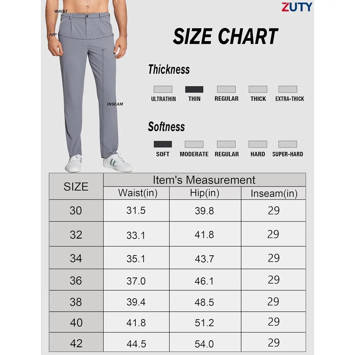 Lightweight Golf Stretch Pants