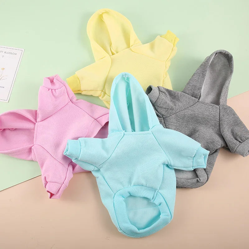 Cozy Pocket Dog Hoodie Coat