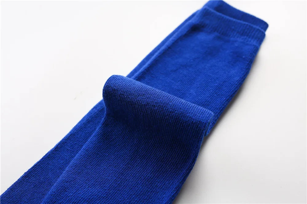 Kids Knee High Cotton Socks
