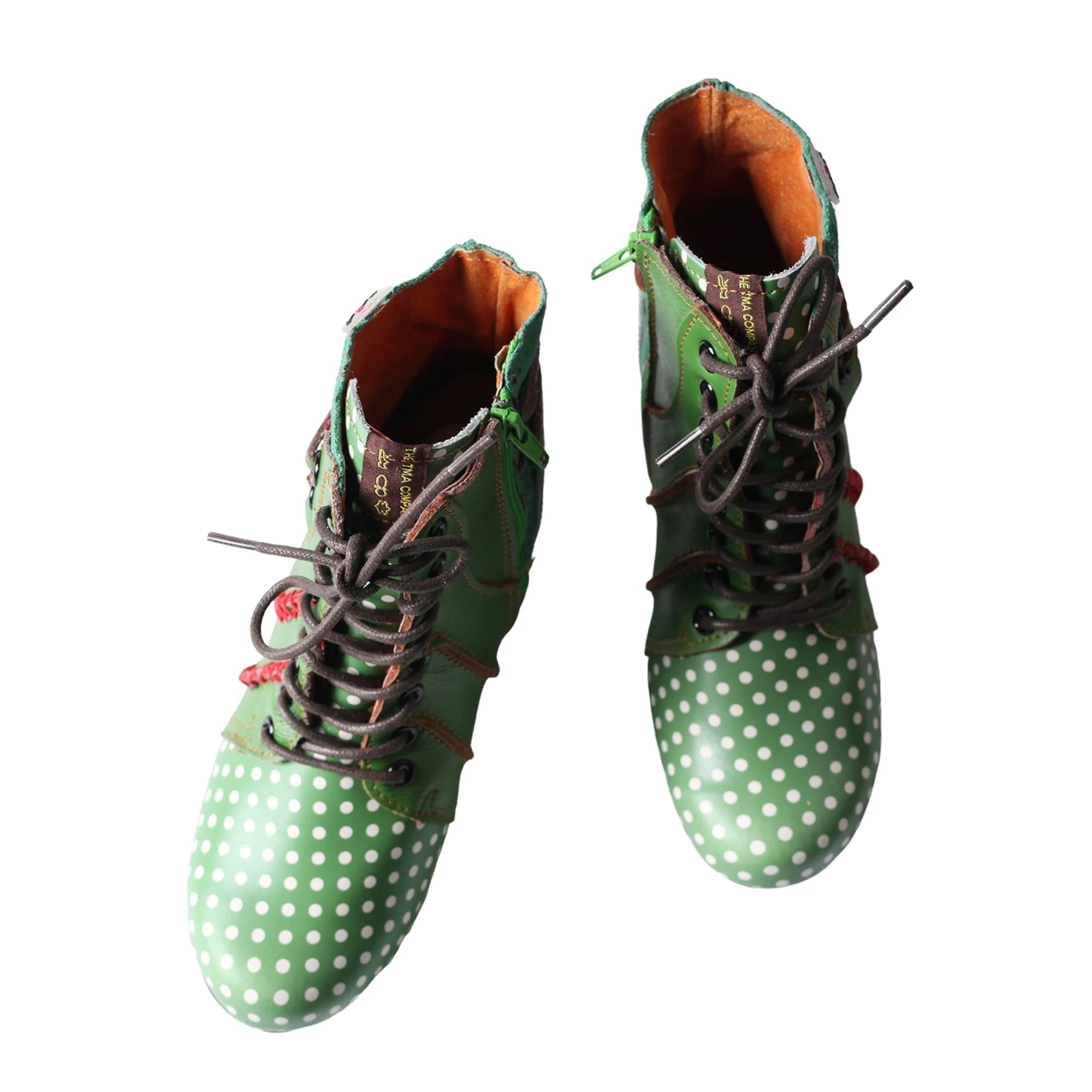 Women Leather High Heel Shoes