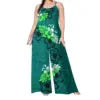Modern Tribal Print Jumpsuit