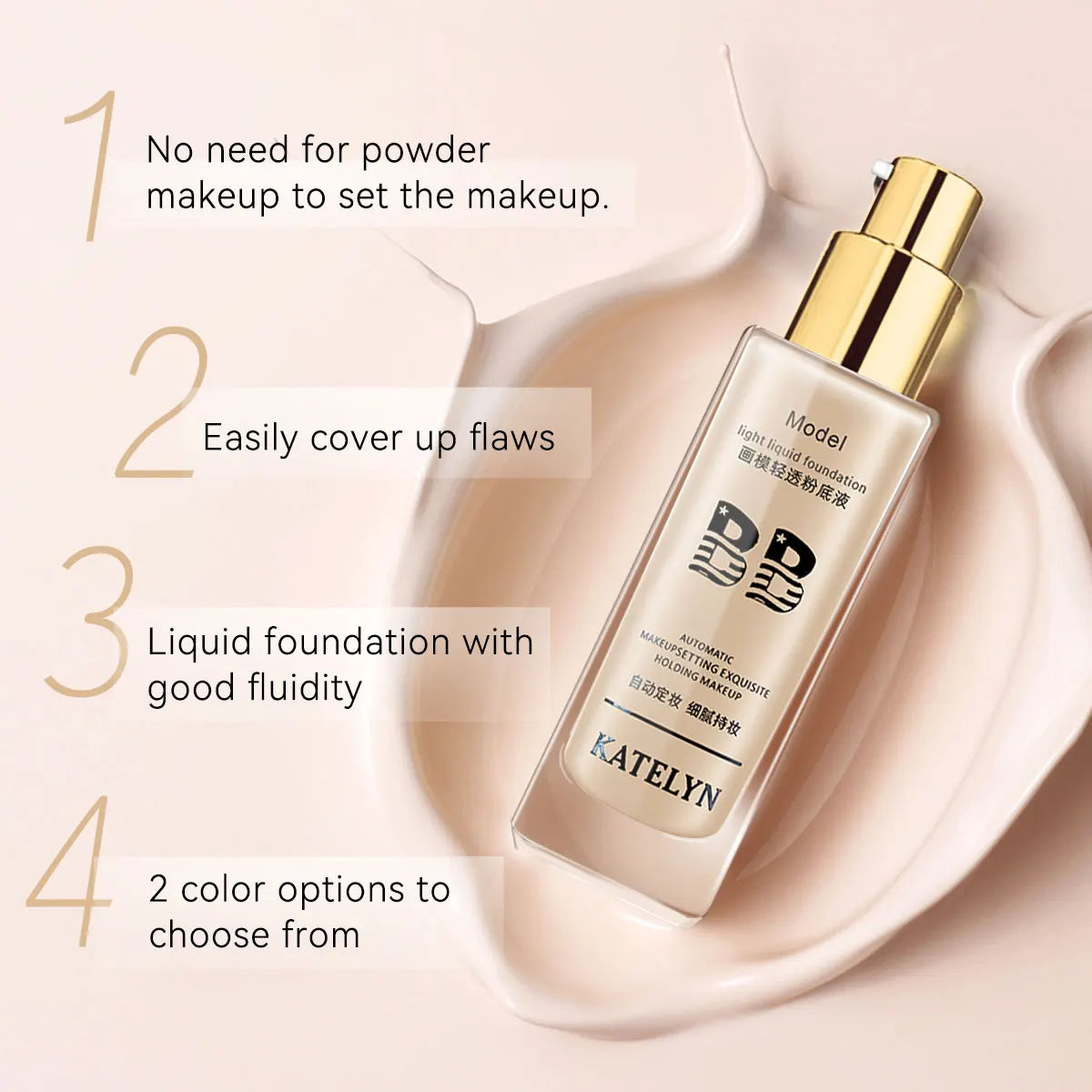 Pure Matte Liquid Foundation Cream