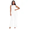 Elegant High-Waisted Sequin Jumpsuit