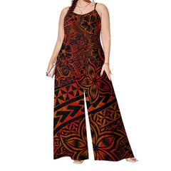 Modern Tribal Print Jumpsuit
