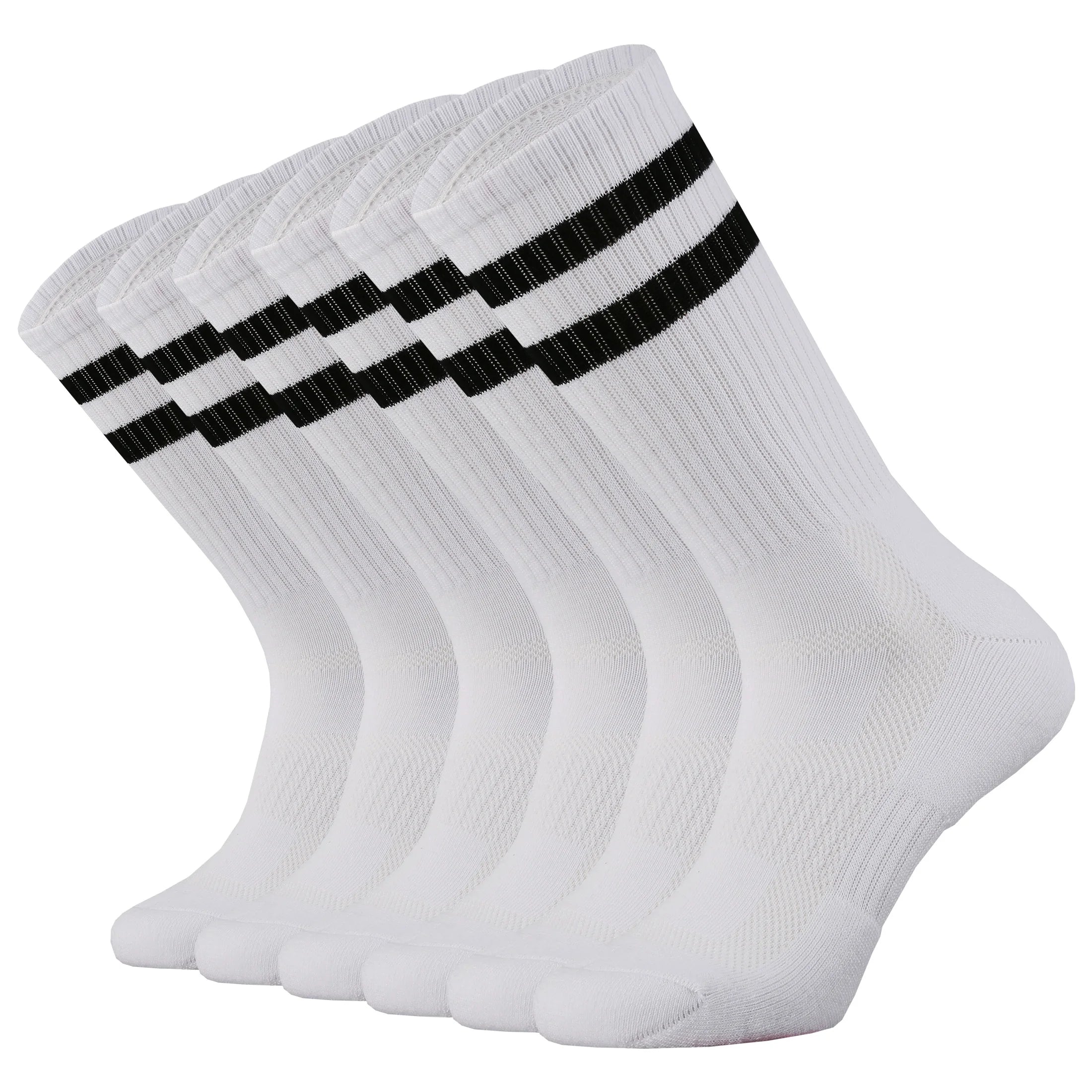 Cushioned Moisture Wicking Crew Socks