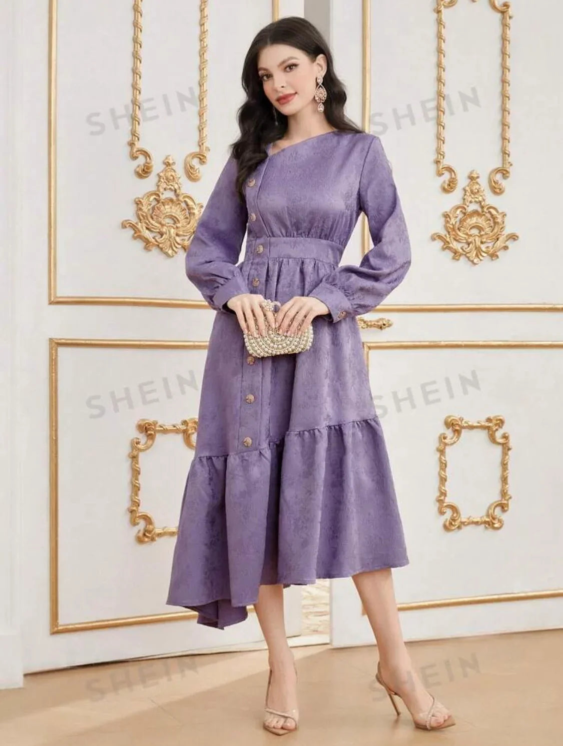 3D Floral Raised Jacquard Fabric