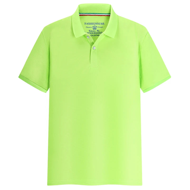 Polo Shirts Custom Logo Printing/embroidery 100% Polyester Breathable Male Polo Employee Polo Shirt Uniform Top Shirts For Men