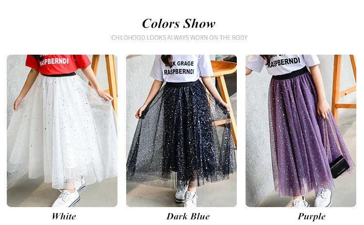 Girls Long Skirt Premium Edition
