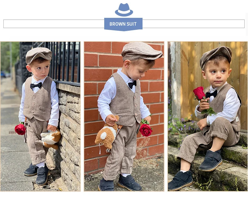 Gentleman Formal Baby Boy Set