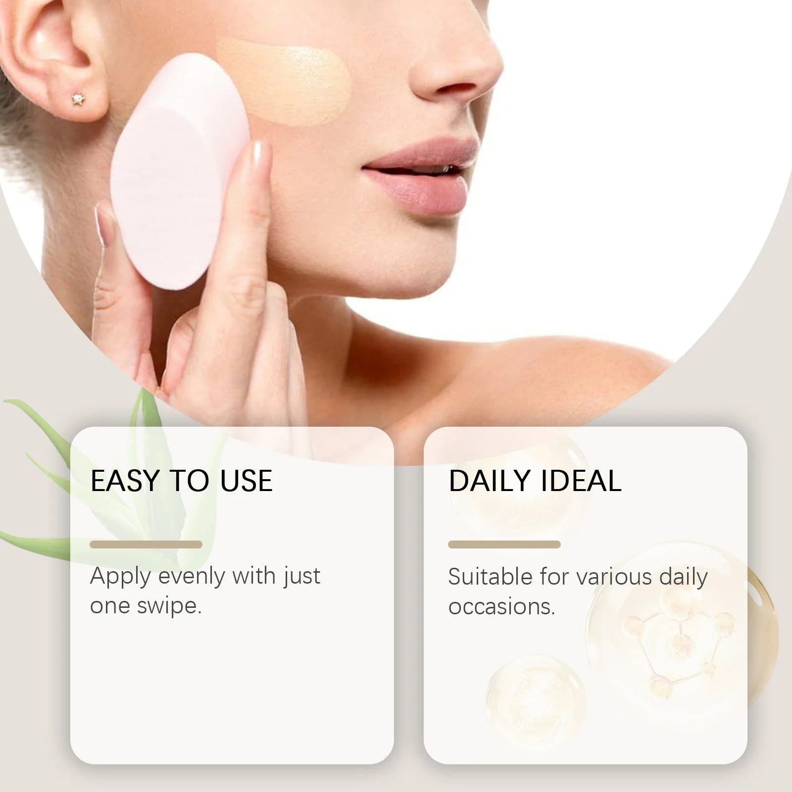 Radiant Liquid Foundation Concealer Cream