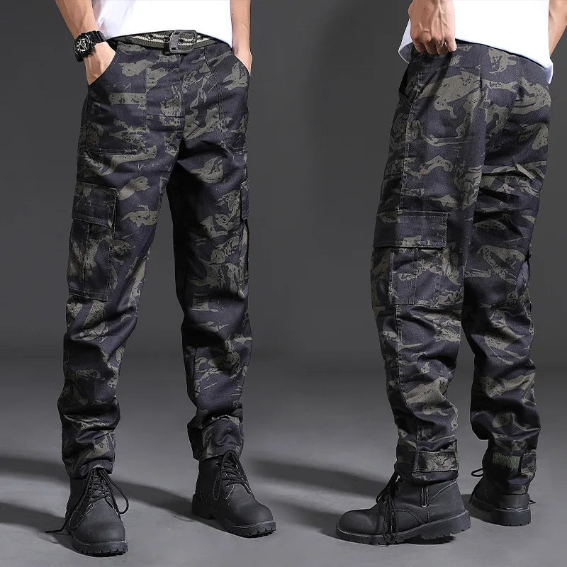Urban Casual Cargo Utility Pants