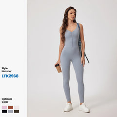 Quick Dry Seamless Yoga Jumpsuit