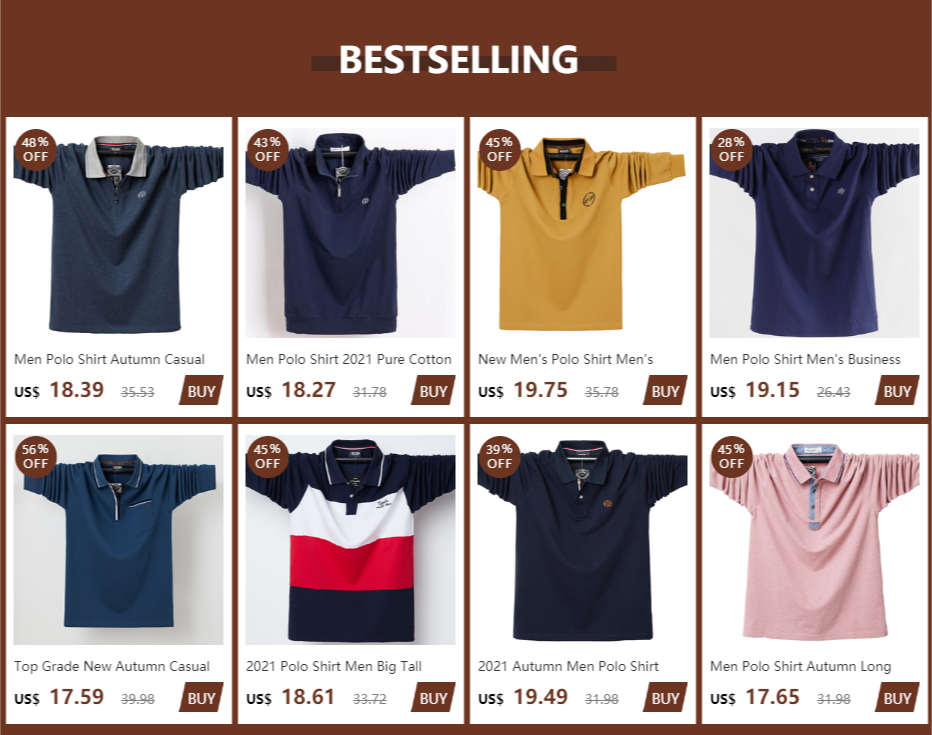 Long Sleeve Patchwork Cotton Polo