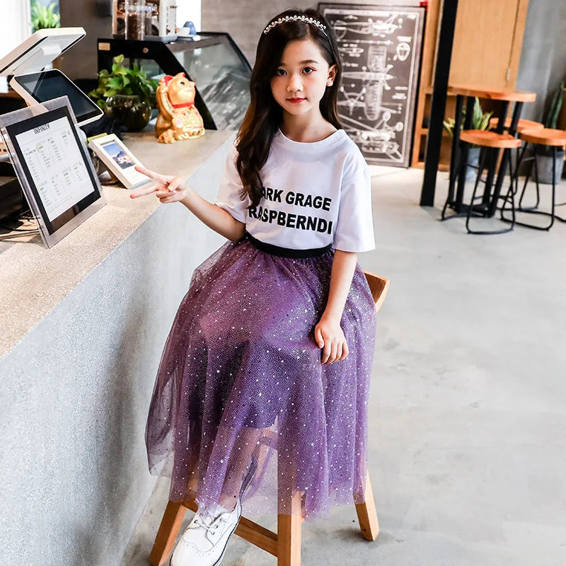 Girls Long Skirt Premium Edition