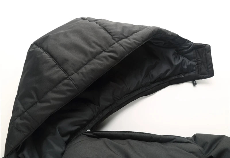 White Duck Down Parka