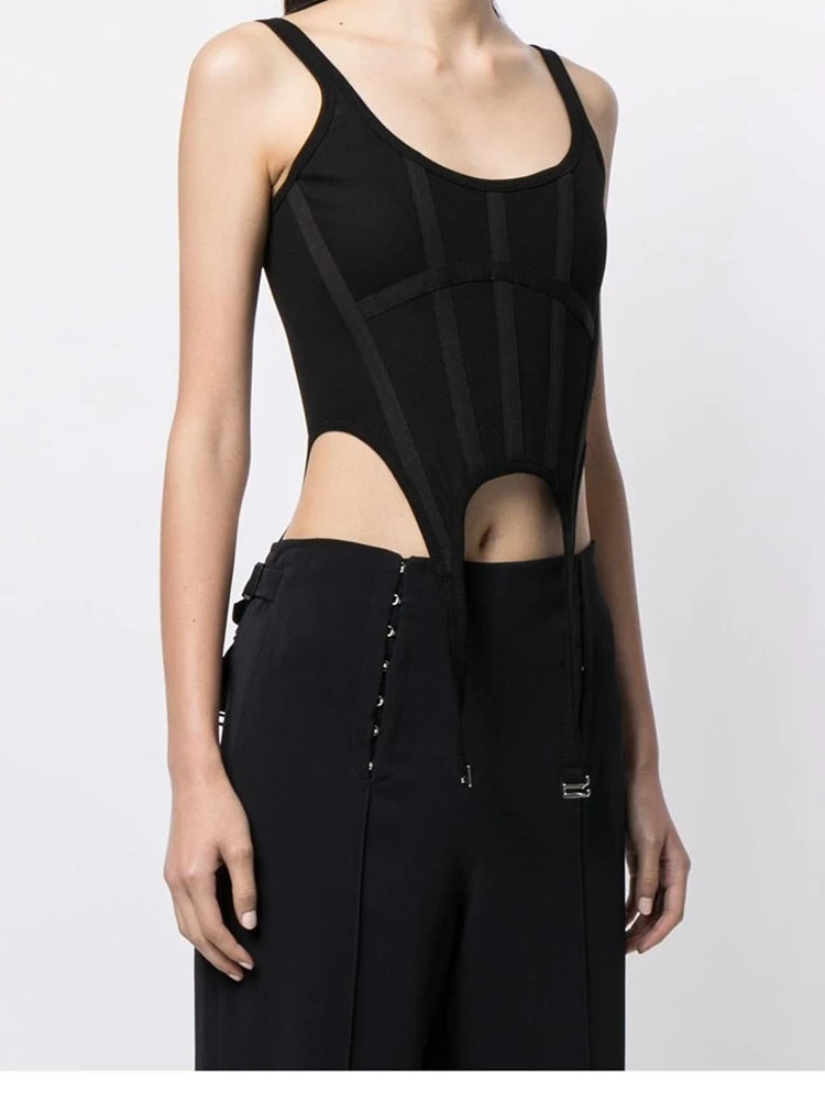 Summer Women Tube Top Corset For Girls Ribbed Sleeveless White Black Gray Blue Y2k Solid Basic Crop Tank Top Camis Fairy Grunge