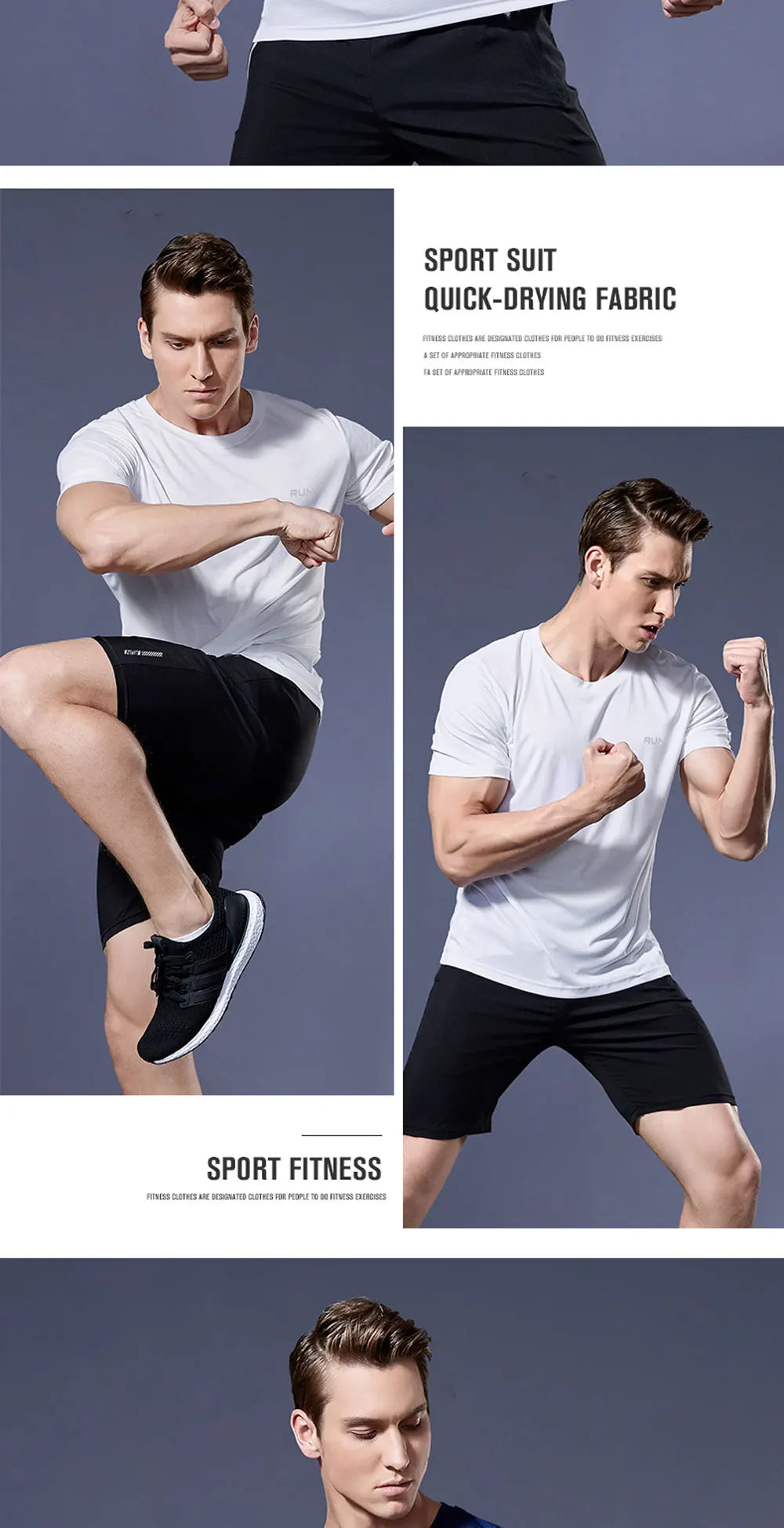 Men's Fitness Gym T Shirts 2020 Shirt Homme Running Men Designer Quick Dry T-Shirts Running Slim Fit Tops Tees Sport Muscle Tee