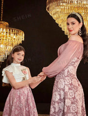 Floral Woven Polyester Jacquard Fabric