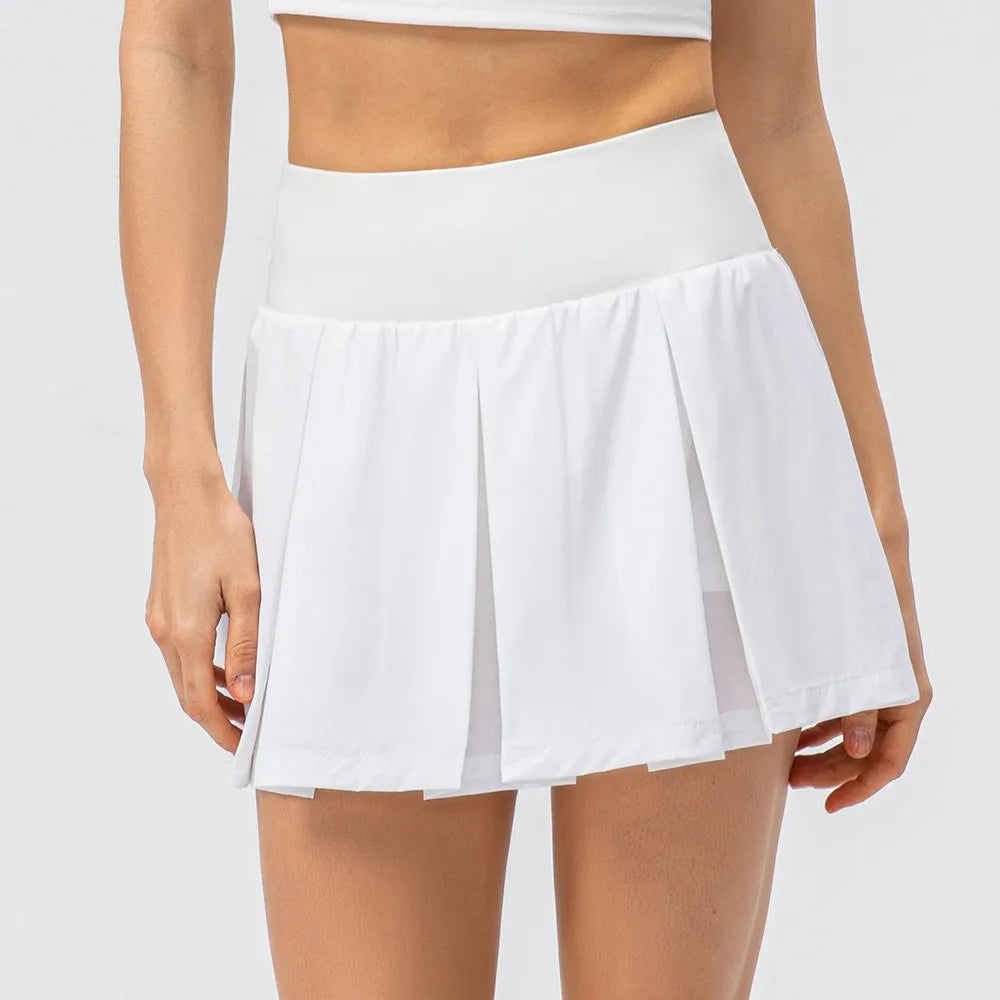 Pleated Tennis Skirt With Shorts