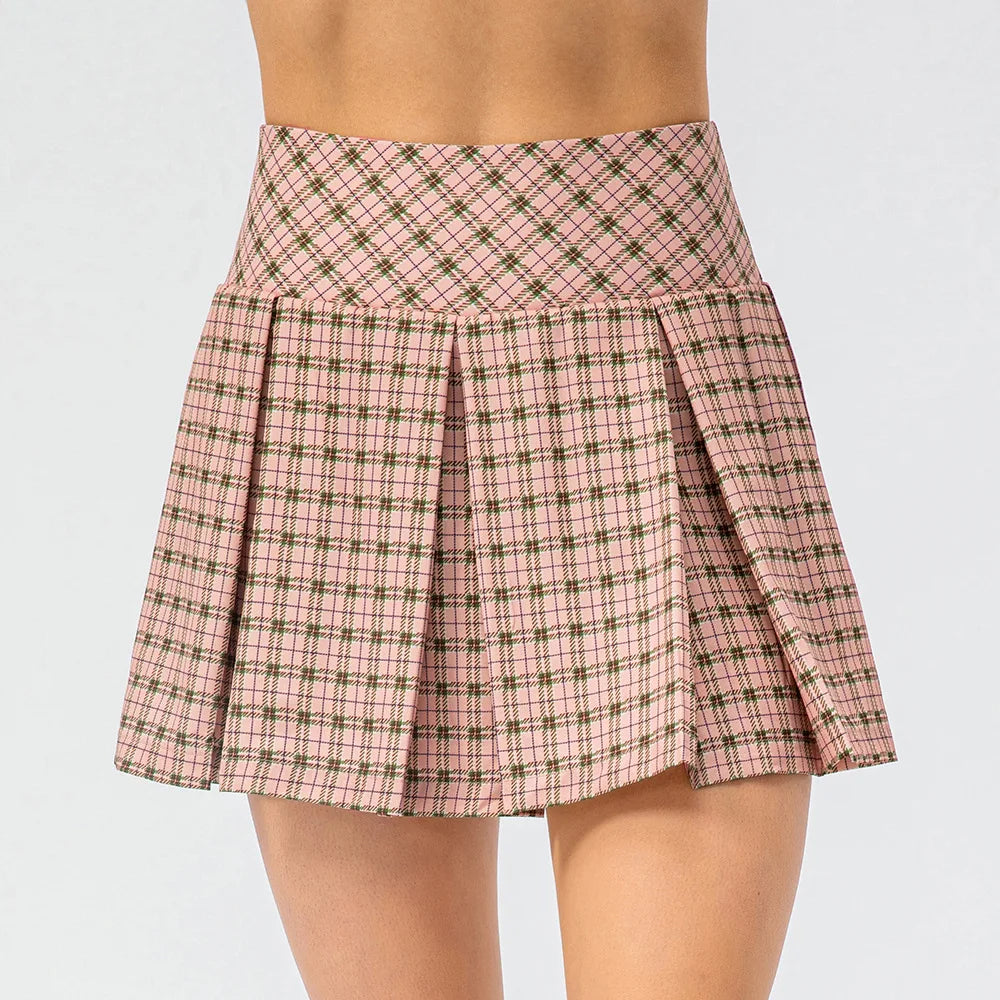 Pleated Tennis Skirt With Shorts