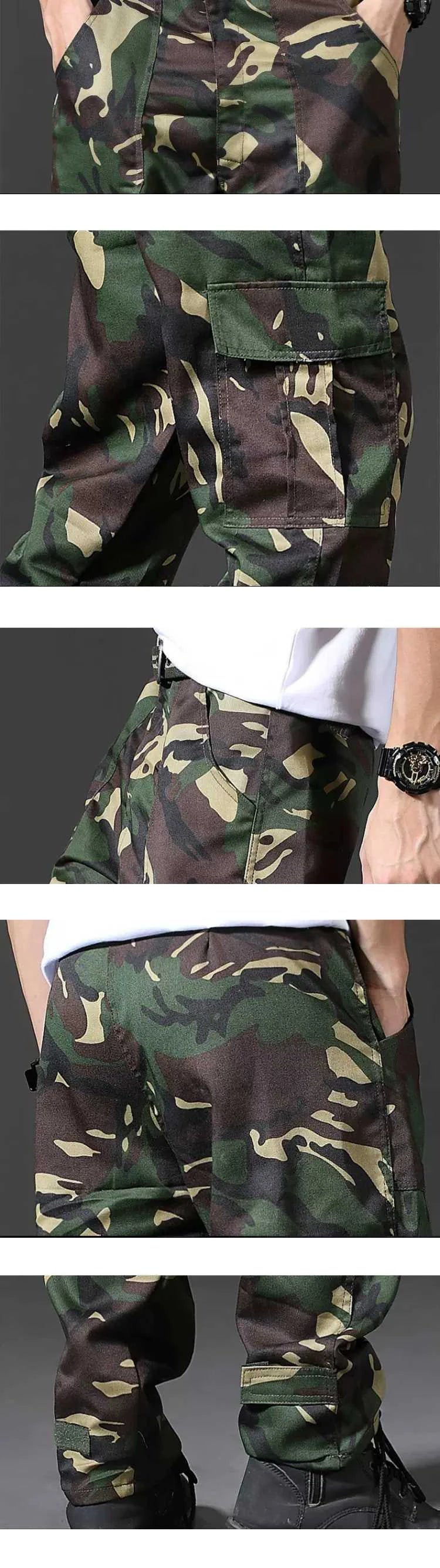 Urban Casual Cargo Utility Pants