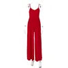 Chic Solid Sleeveless Jumpsuit