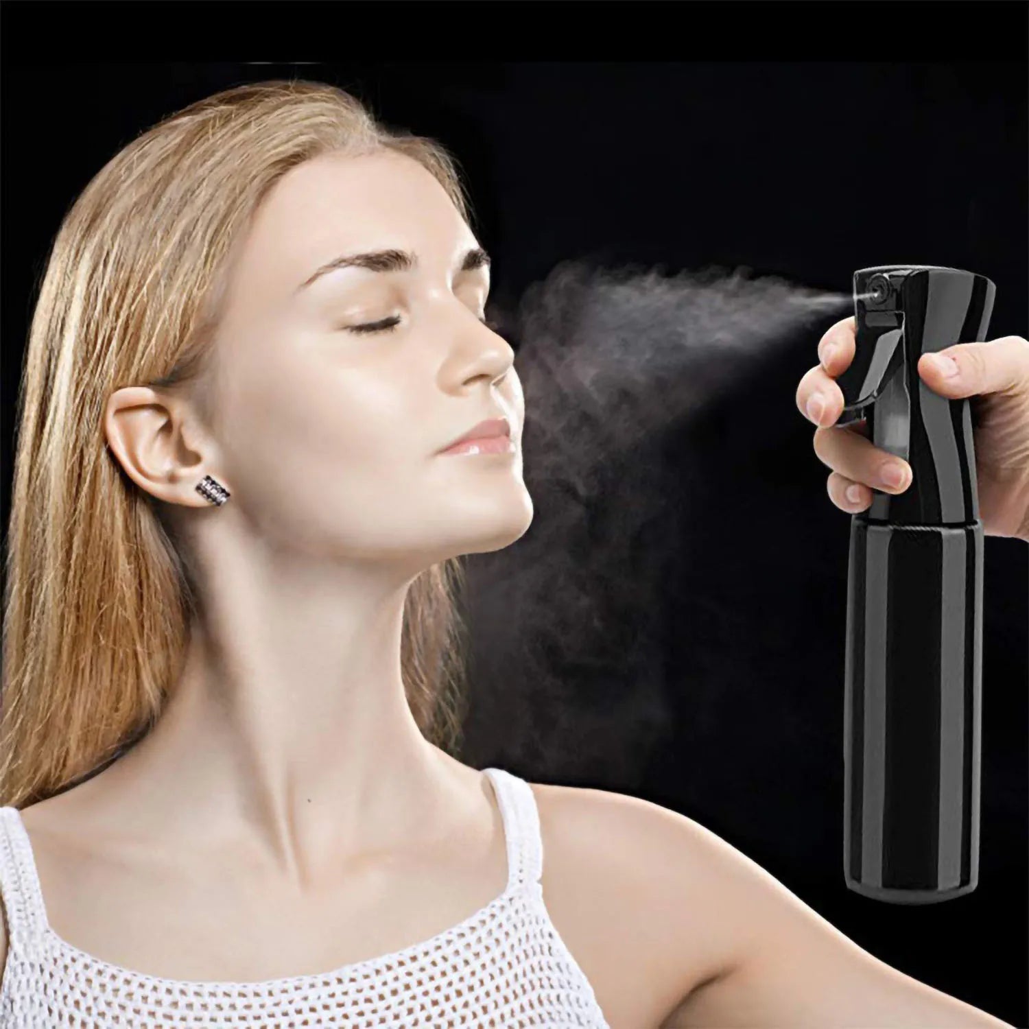 Spray Bottle Mist for Hair Styling,continuous spray bottle,Taming Hair in Morning, Cleaning, Plants, Pets, Misting & Skin Care