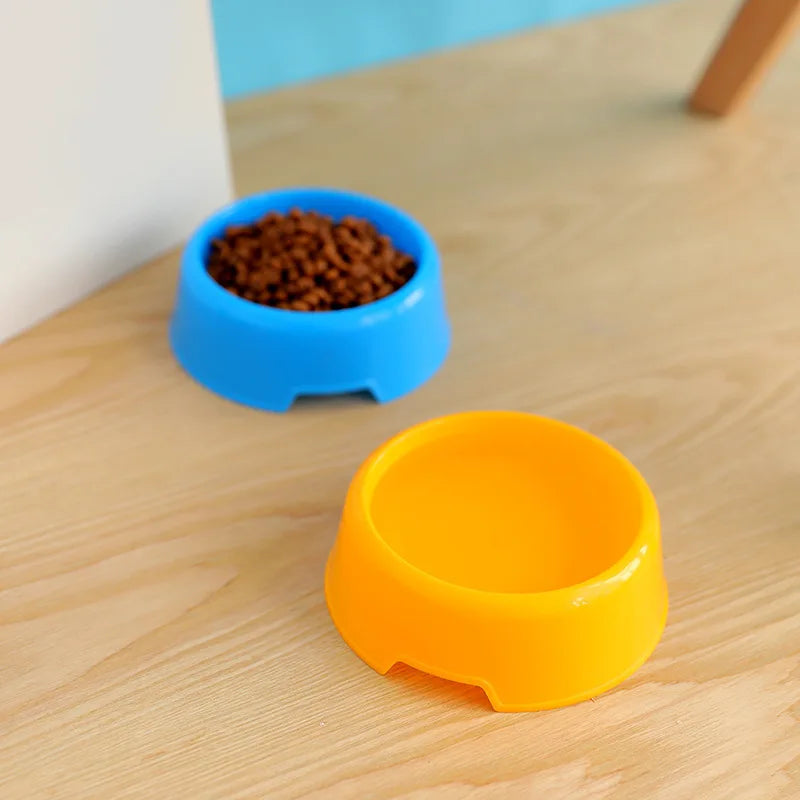 Practical Colorful Round Travel Bowl