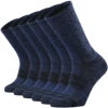 Unisex Cushioned Performance Crew Socks