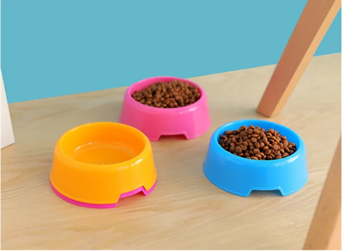 Practical Colorful Round Travel Bowl