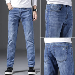 Men’s Retro Washed Loose-Fit Jeans