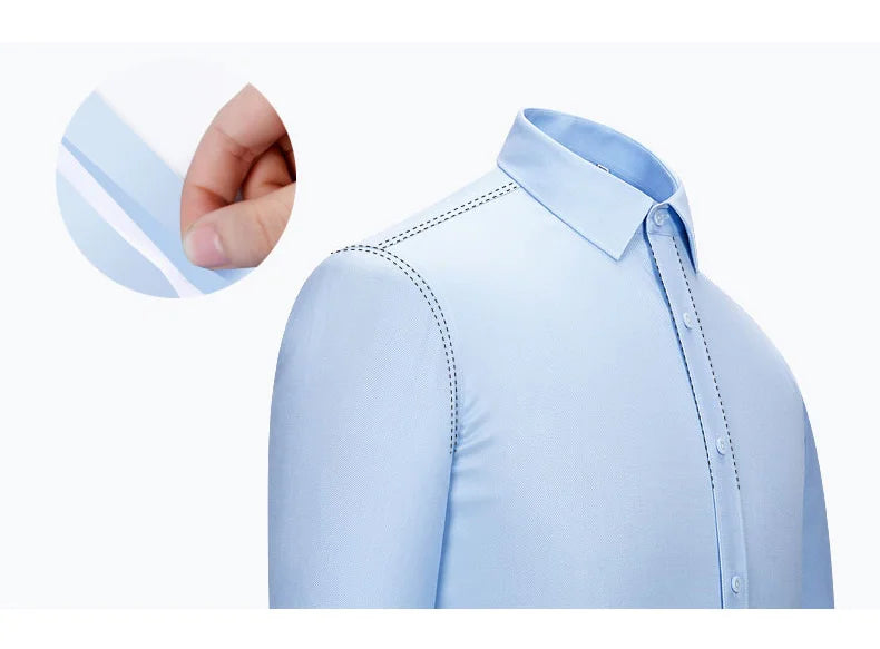 Mercerized Cotton Formal Dress Shirt