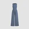 Effortless Wide-Leg Vest Jumpsuit