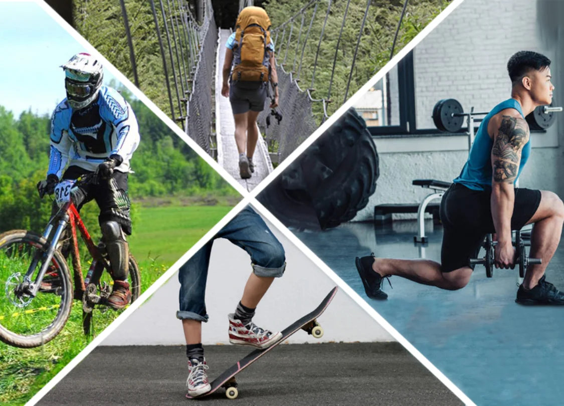 Cushioned Moisture Wicking Crew Socks