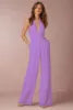 Chic Backless Solid Sleeveless Jumpsuit