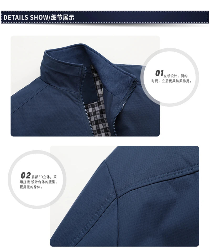 Hooded Slim Casual Bomber