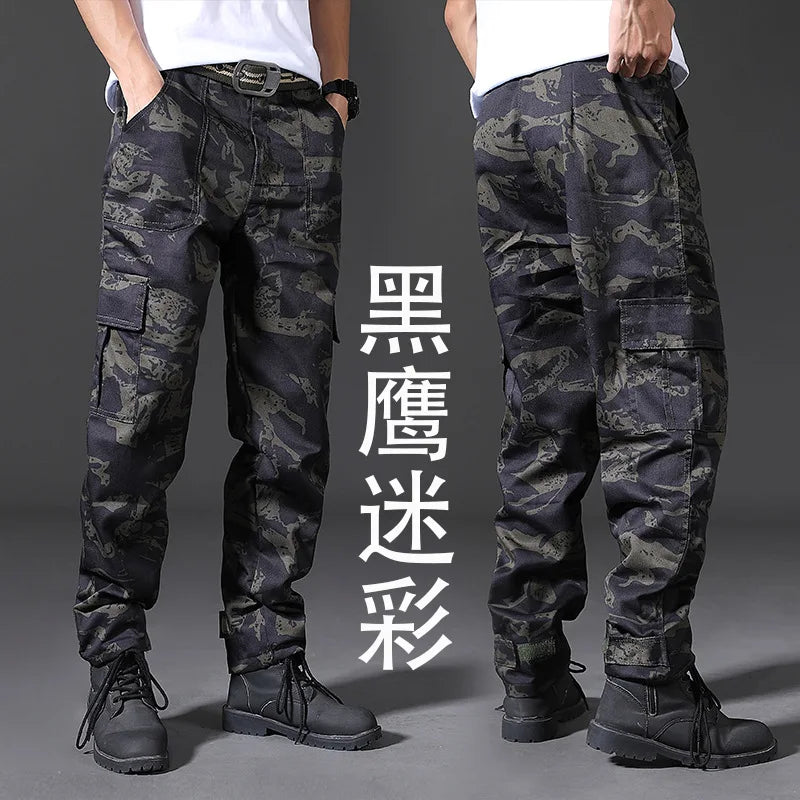 Urban Casual Cargo Utility Pants