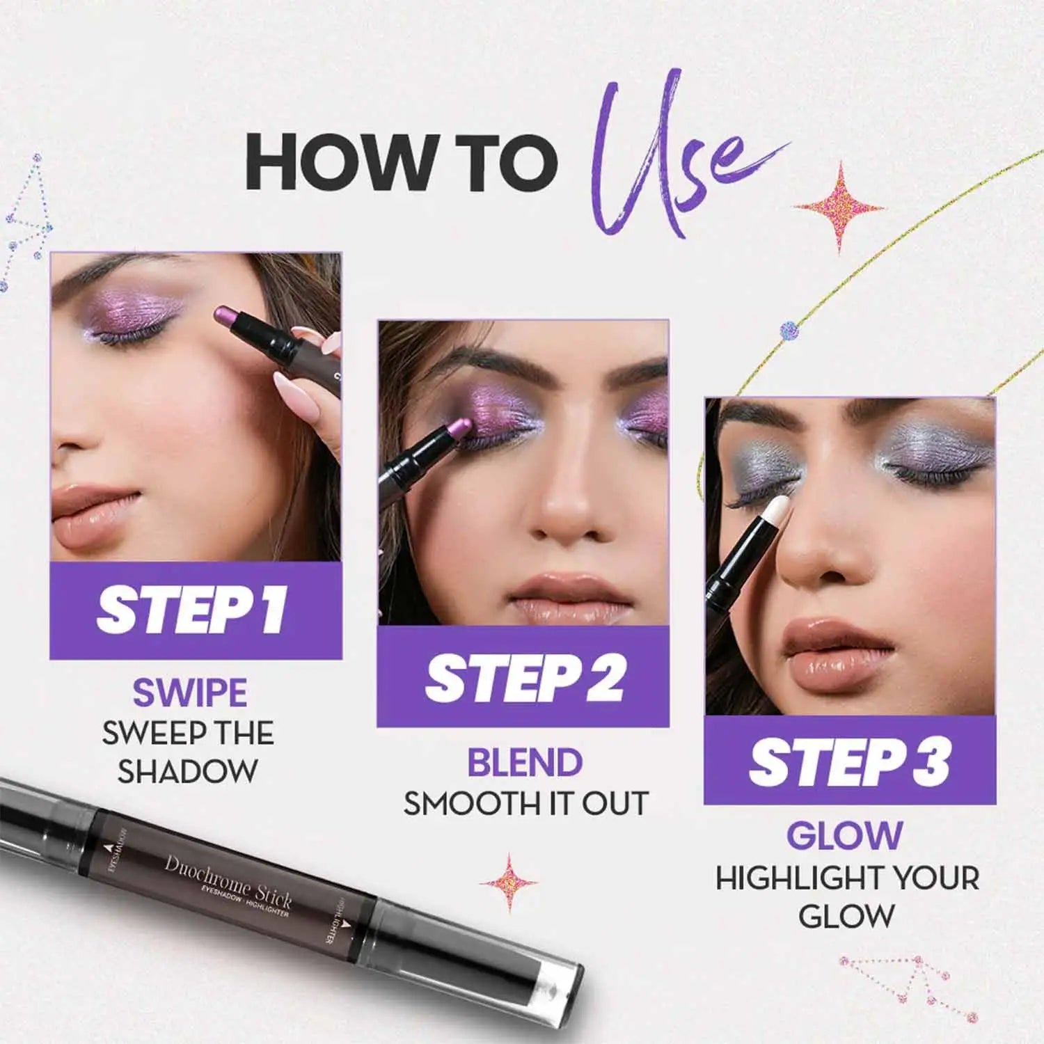 Multichrome Duo Eyeshadow Pencil Stick