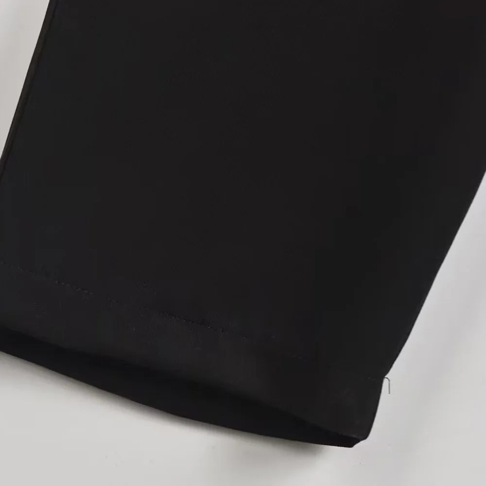 Black Collared Utility Jumpsuit