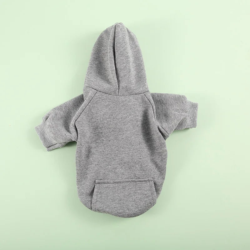 Cozy Pocket Dog Hoodie Coat