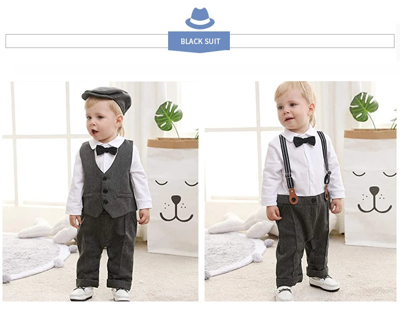 Gentleman Formal Baby Boy Set