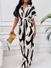Printed Wide Leg Summer Jumpsuit