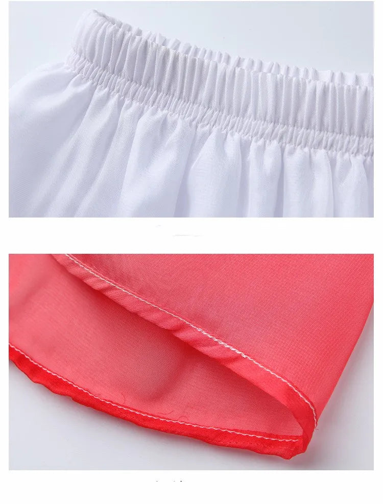 Classical Gradient Chiffon Dance Dress