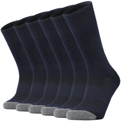 Navy Cushioned Training Crew Socks