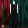 African Inspired Wide Leg Jumpsuit